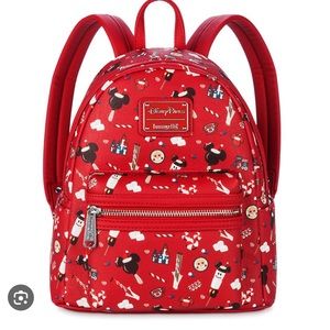 Disney Loungefly mini red Christmas holiday
